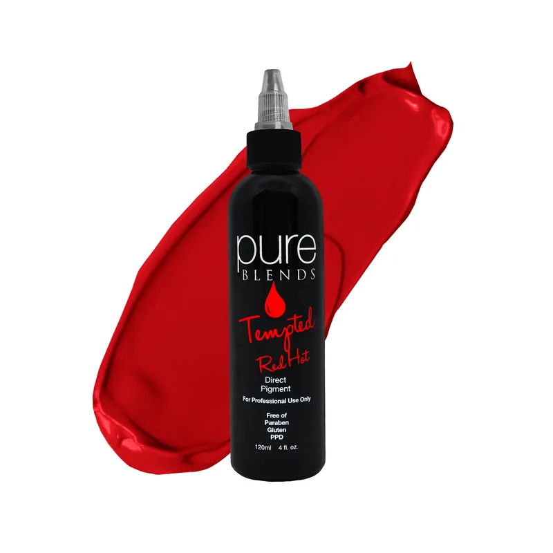 Tempted Red Hot Direct Pigment - Pure Blends