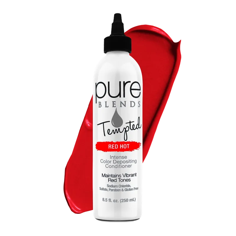 Tempted Red Hot Intense Color Depositing Conditioner - Pure Blends