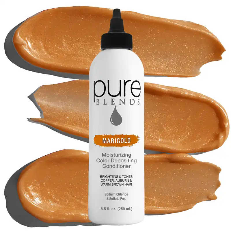 Marigold Moisturizing Color Depositing Conditioner - Pure Blends