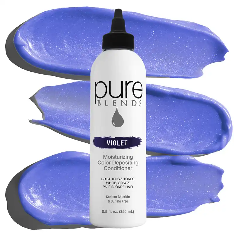 Violet Moisturizing Color Depositing Conditioner - Pure Blends