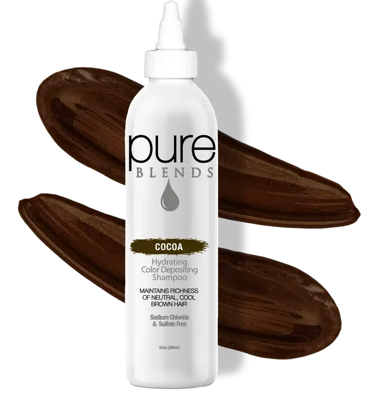 Cocoa Hydrating Color Depositing Shampoo - Pure Blends