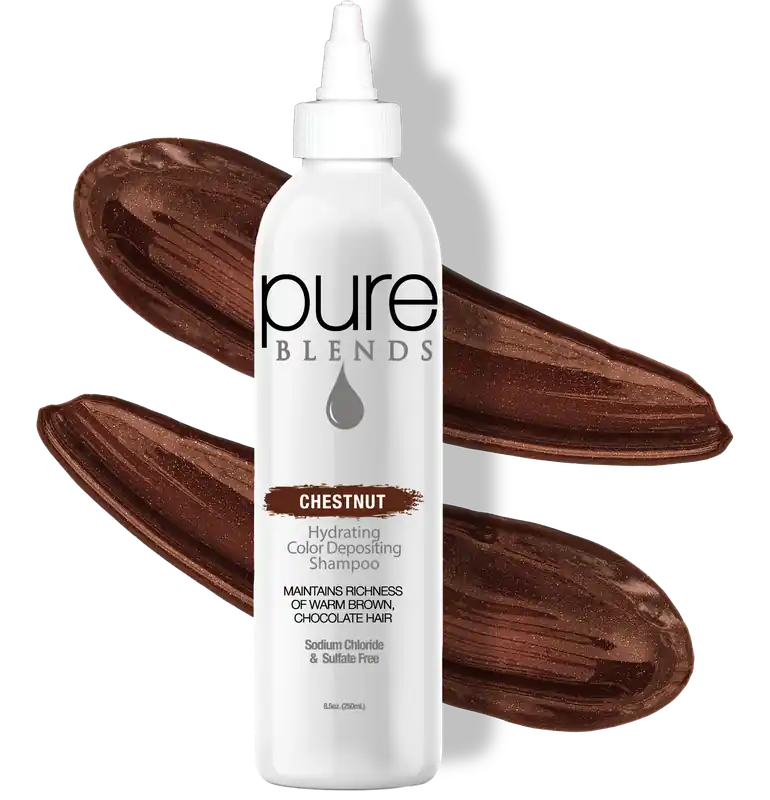Chestnut Hydrating Color Depositing Shampoo - Pure Blends