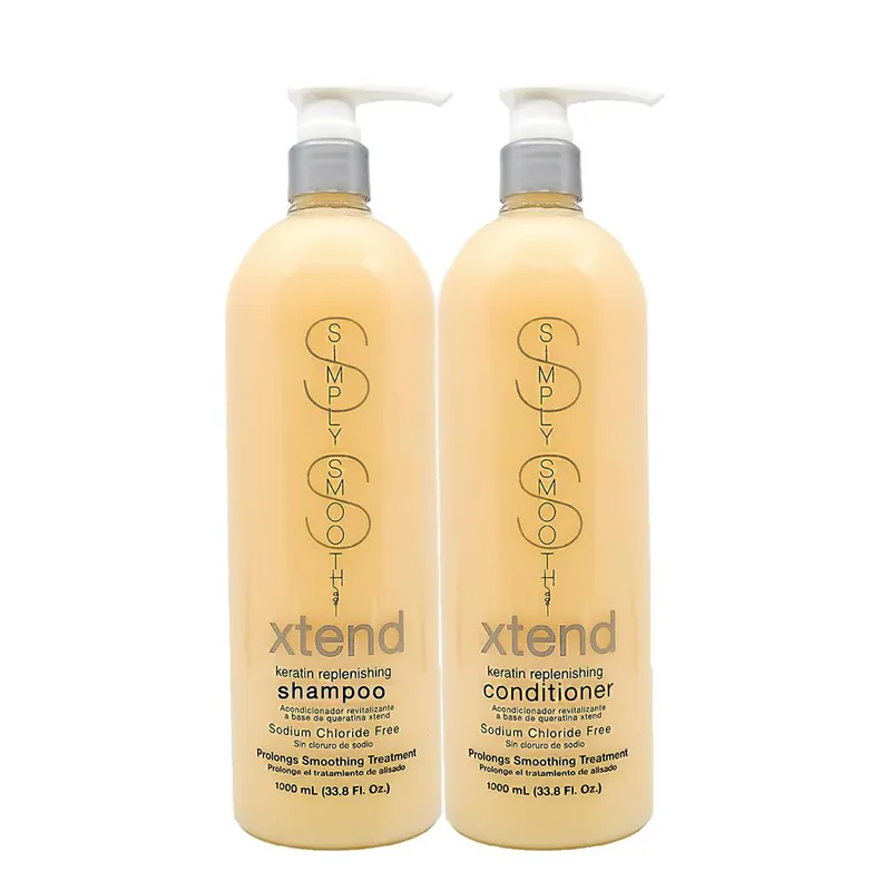 Keratin Replenishing Cleanse & Condition Liter Duo - Simply Smooth
