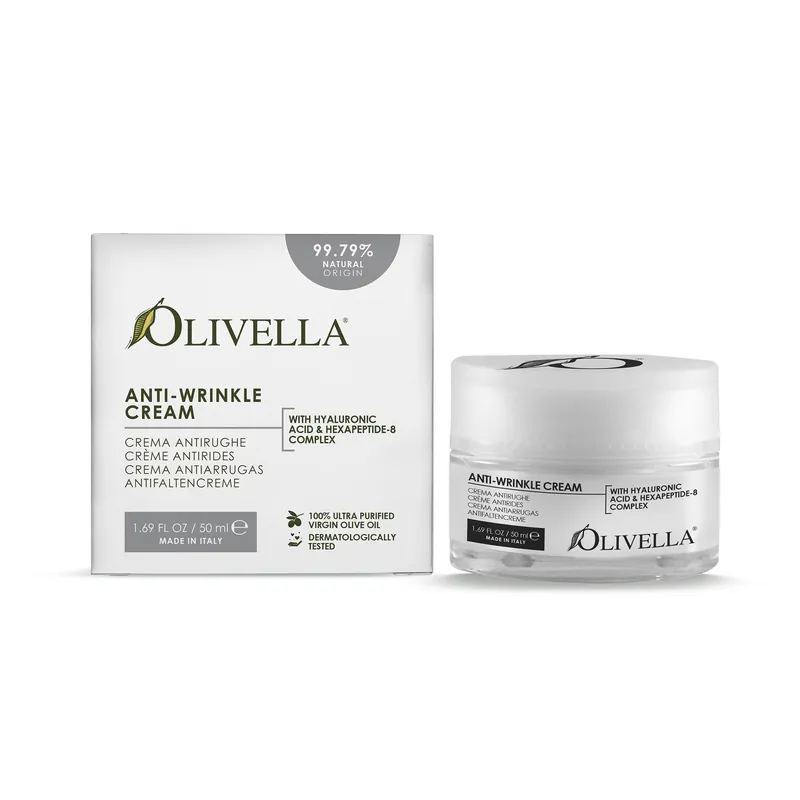 Anti-Wrinkle Olive Oil Cream 1.69 Oz