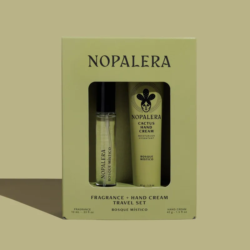 Hand Cream + Travel Fragrance Set - Bosque Místico
