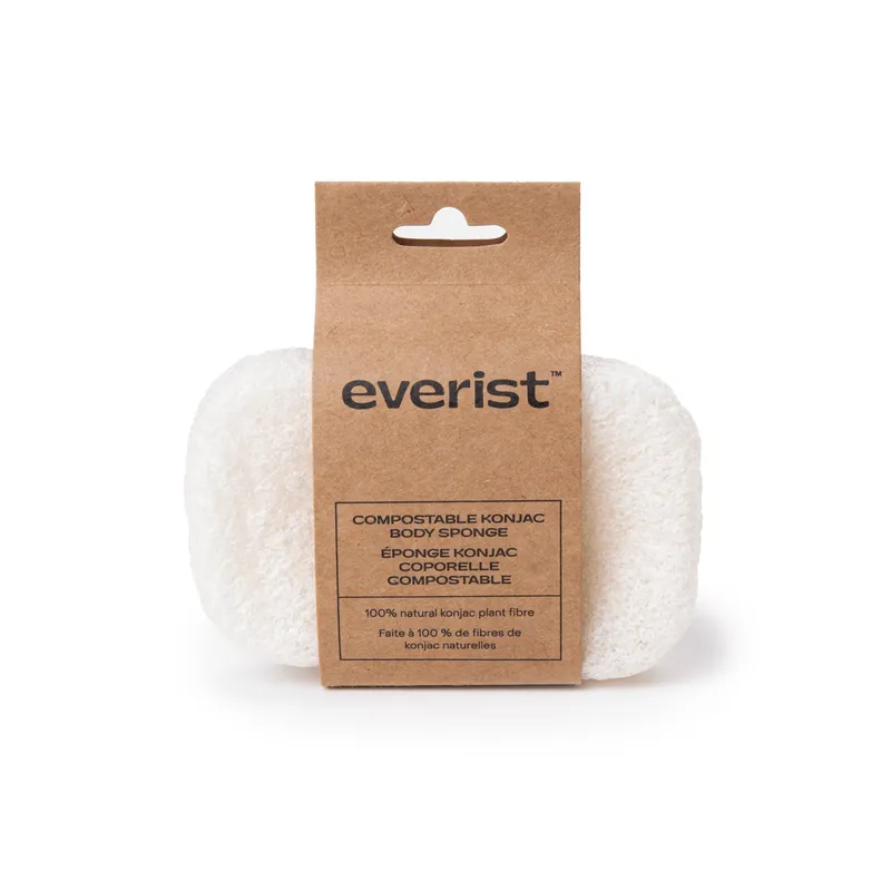 The Compostable Konjac Body Sponge - Everist