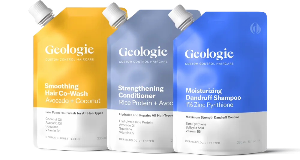 Smoothing Co-Wash + Dandruff Shampoo + Strengthening Conditioner