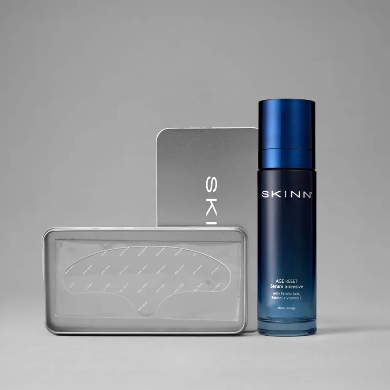 Age Reset Serum + Reusable Forehead Mask - SKINN