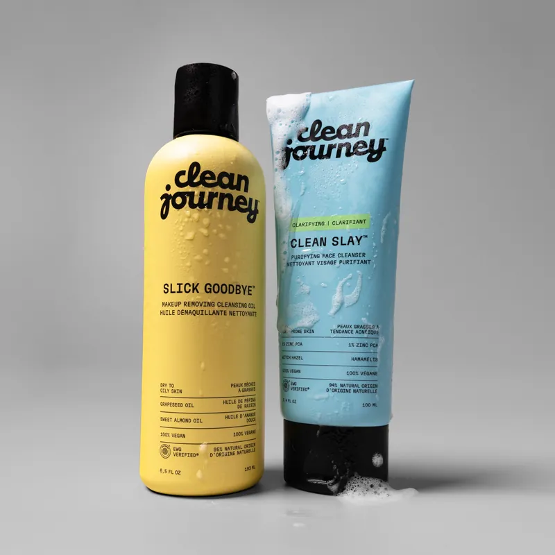 DOUBLE CLEANSE, CLEAR SKIN - Clean Journey