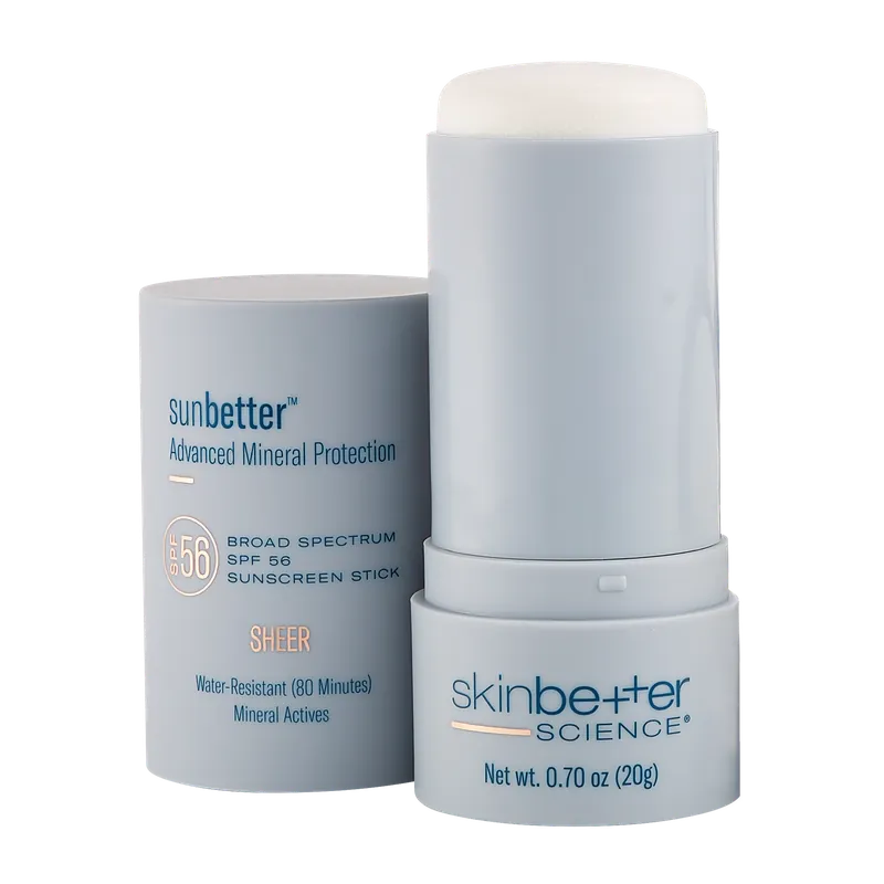 sunbetter SHEER SPF 56 Sunscreen Stick 0.70oz - skinbetter Science